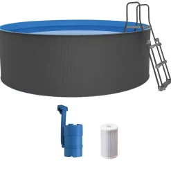 Clearance Swim & Fun Uima-allas Santorini Ø350x90 cm