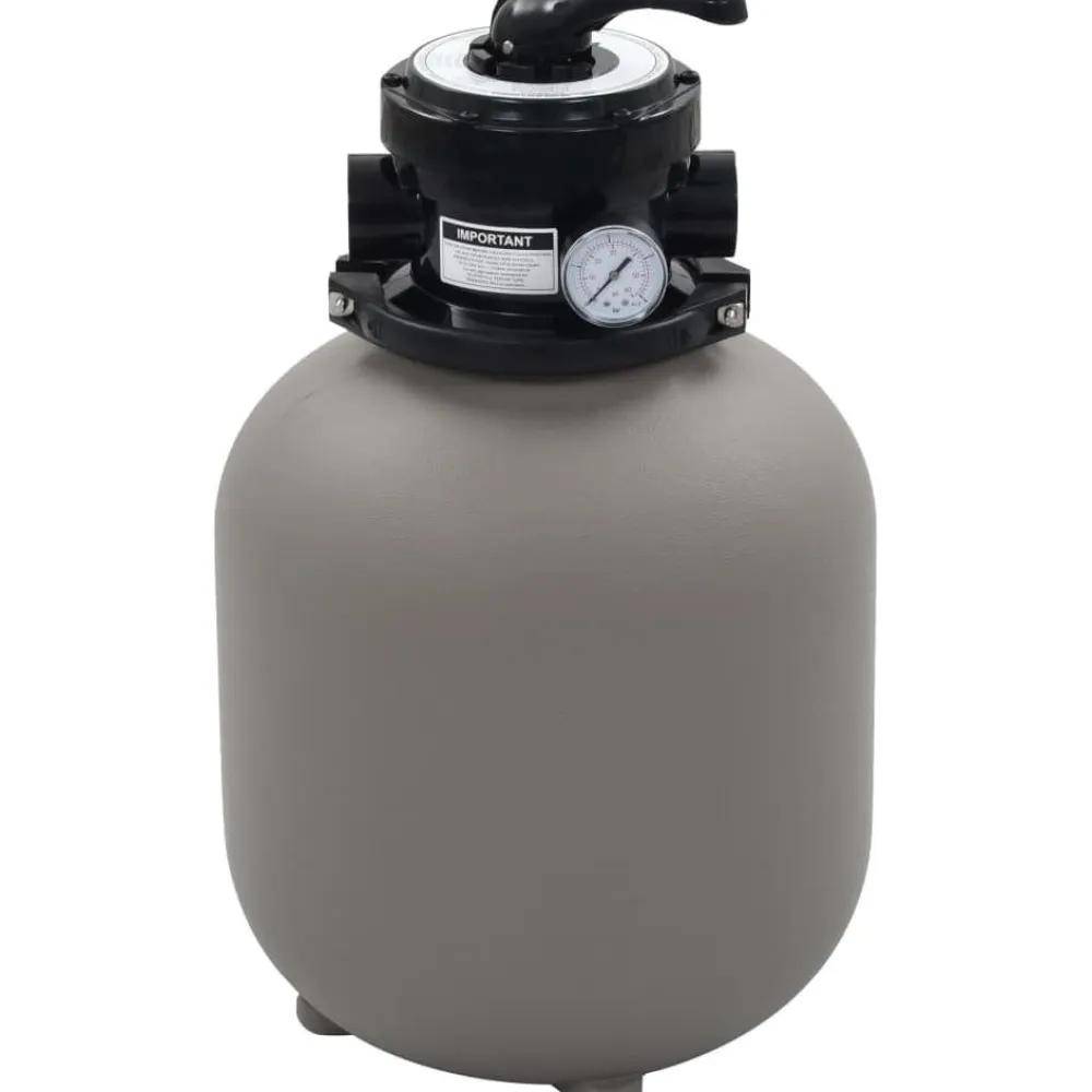 Sale FinePRICE Uima-altaan hiekkasuodatin 4-asento venttiilillä 350 mm