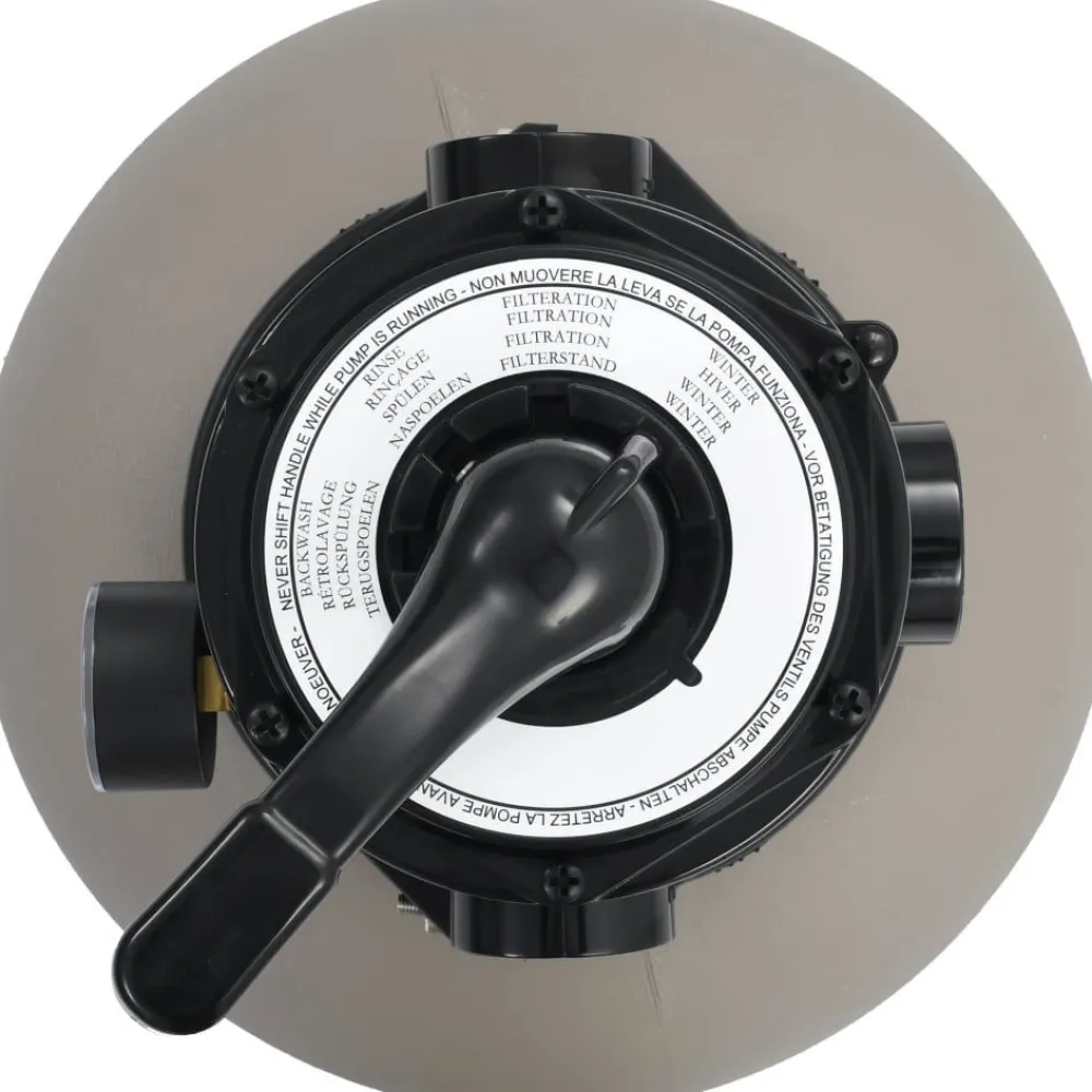 Sale FinePRICE Uima-altaan hiekkasuodatin 4-asento venttiilillä 350 mm