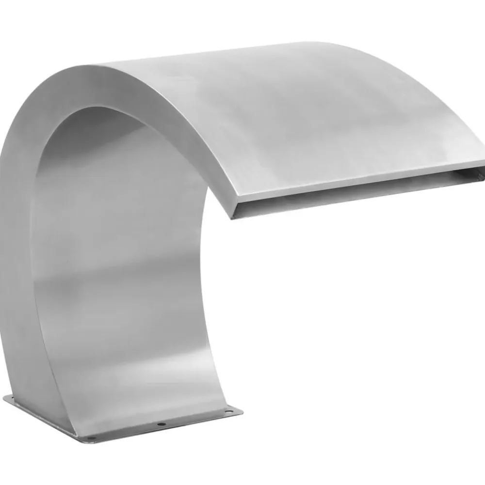 FinePRICE Uima-altaan led-suihkulähde ruostumaton teräs 30x60x45 cm