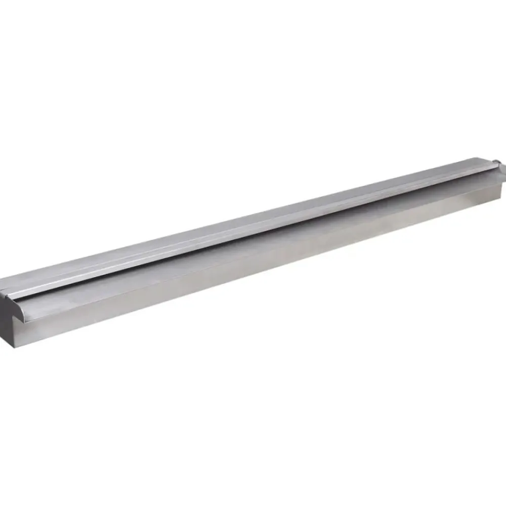 FinePRICE Uima-altaan suihkulähde led:llä ruostumaton teräs 90cm
