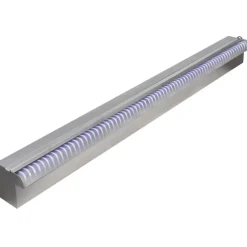 FinePRICE Uima-altaan suihkulähde led:llä ruostumaton teräs 90cm