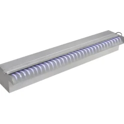 Clearance FinePRICE Uima-altaan suihkulähde led:llä ruostumaton teräs 60cm