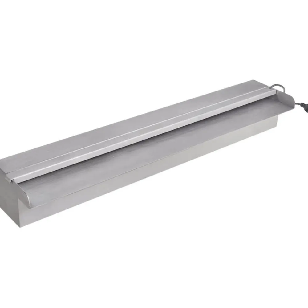 Clearance FinePRICE Uima-altaan suihkulähde led:llä ruostumaton teräs 60cm