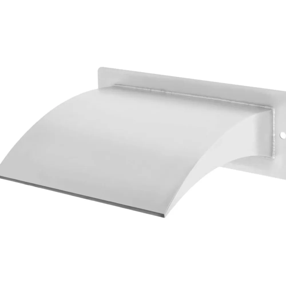 Outlet FinePRICE Uima-altaan suihkulähde ruostumaton teräs 30x9x26 cm hopea