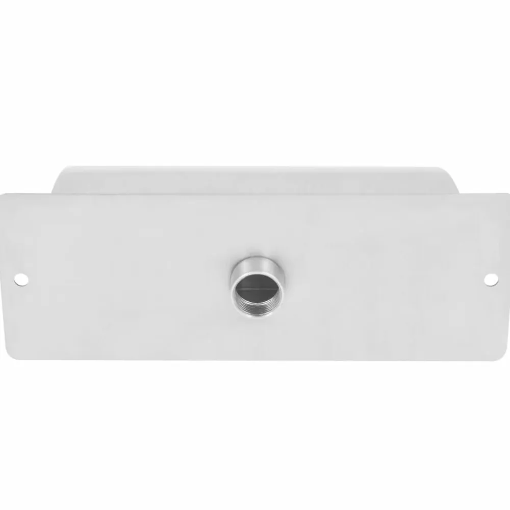 Outlet FinePRICE Uima-altaan suihkulähde ruostumaton teräs 30x9x26 cm hopea