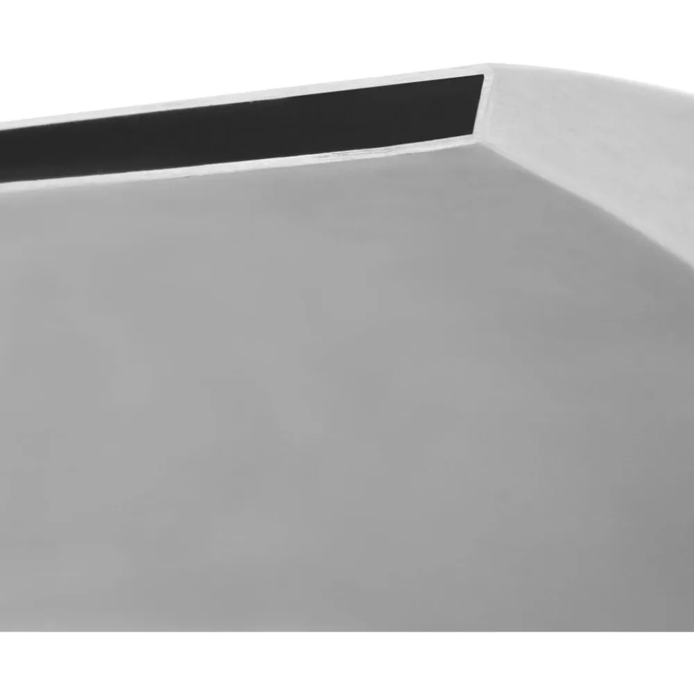 Clearance FinePRICE Uima-altaan suihkulähde ruostumaton teräs 45x30x65cm hopea