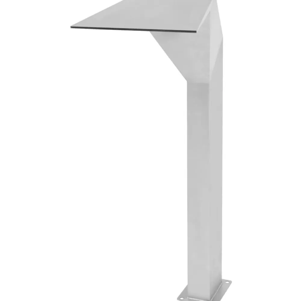 FinePRICE Uima-altaan suihkulähde ruostumaton teräs 50x30x90cm hopea
