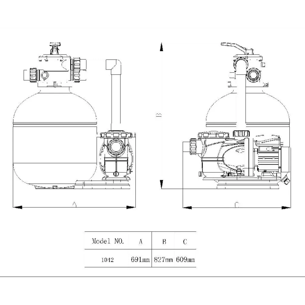 Discount Swim & Fun Uima-altaan suodatinpumppu Filter System Pro Classic, 600W