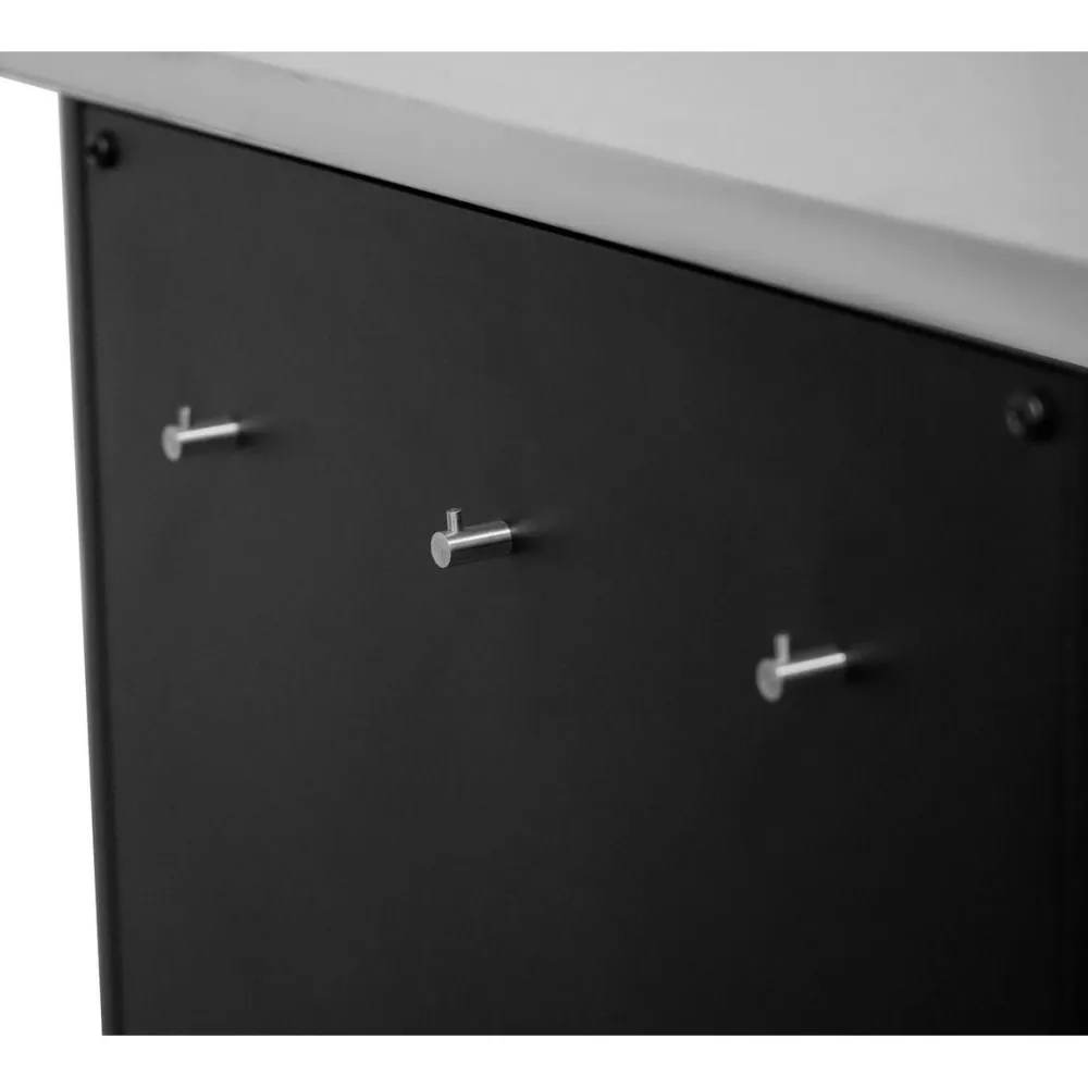 Clearance Cozze Ulkokeittiö , 90x60x90cm, rosteritaso, musta