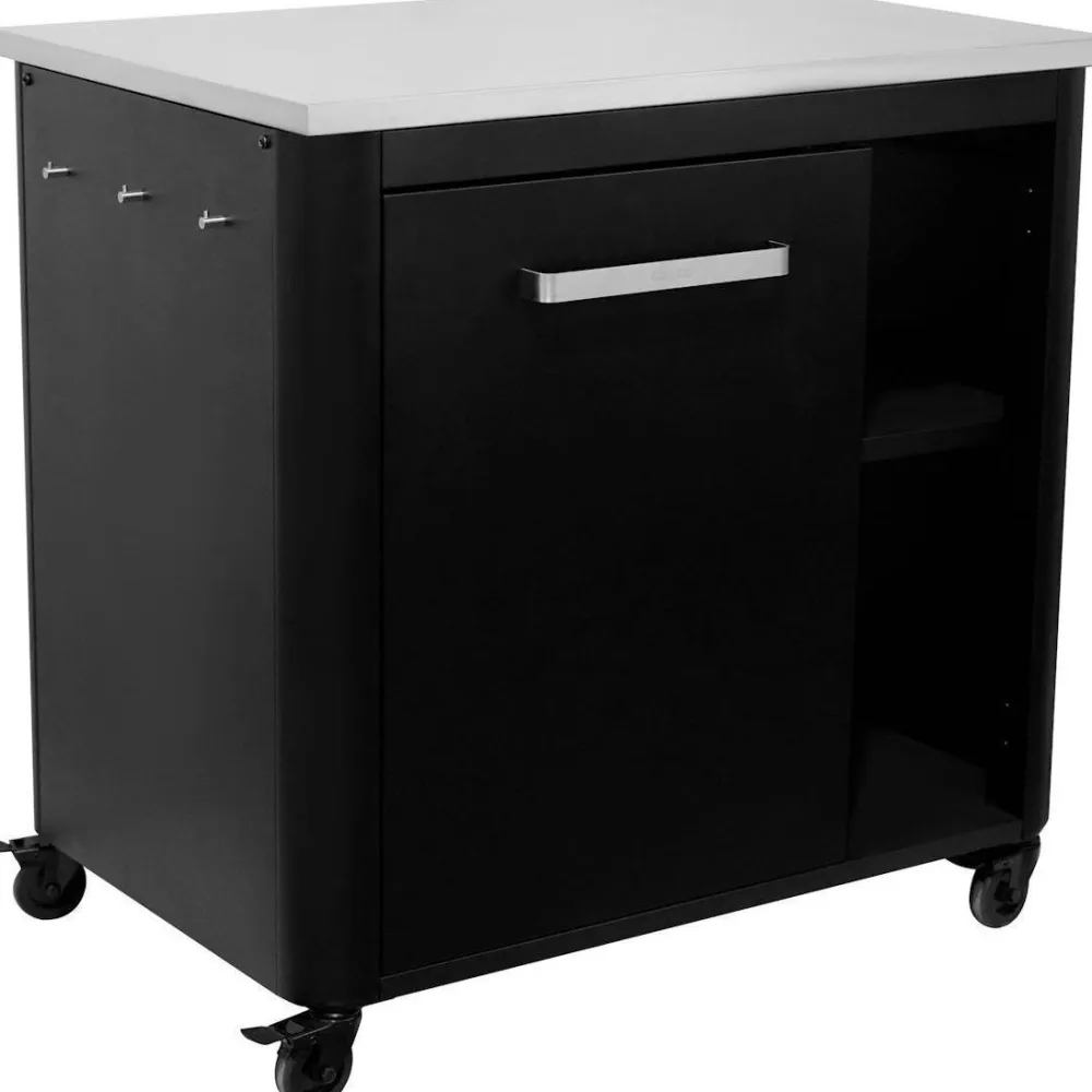Clearance Cozze Ulkokeittiö , 90x60x90cm, rosteritaso, musta
