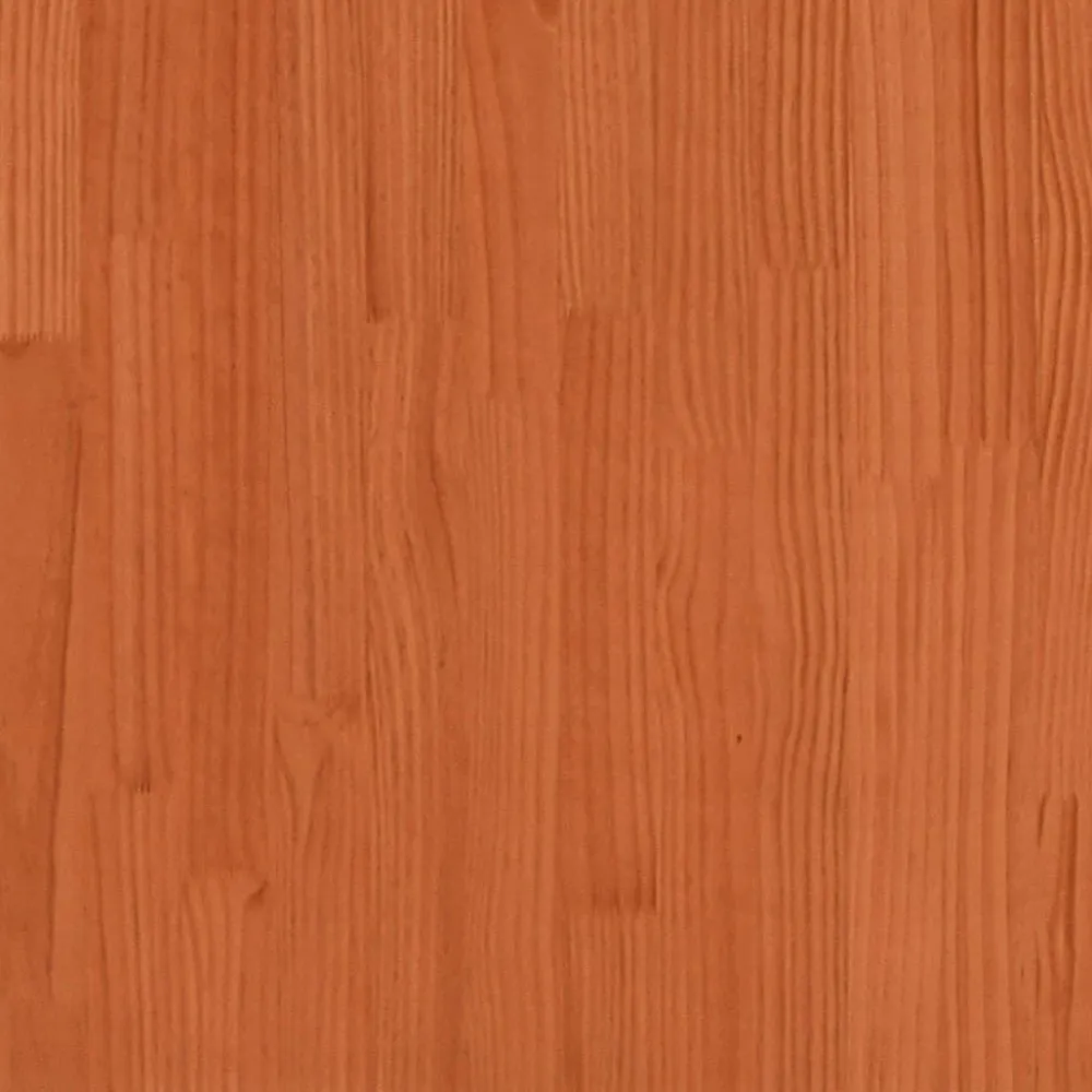 Outlet FinePRICE Ulkokukkalaatikko vahanruskea 90x50x70 cm, mänty