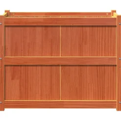 Outlet FinePRICE Ulkokukkalaatikko vahanruskea 90x50x70 cm, mänty
