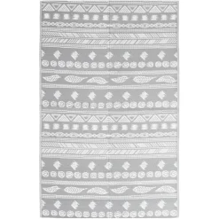 Best FinePRICE Ulkomatto harmaa 190x290 cm PP (16973)