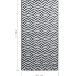 Clearance FinePRICE Ulkomatto PP, eri värejä ja kokoja (06547)