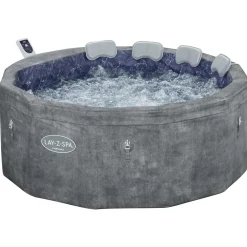 Hot Bestway Ulkoporeallas Lay-Z-Spa Carrara Smart Airjet 6, 4-6 henkilöä, 140 suutinta