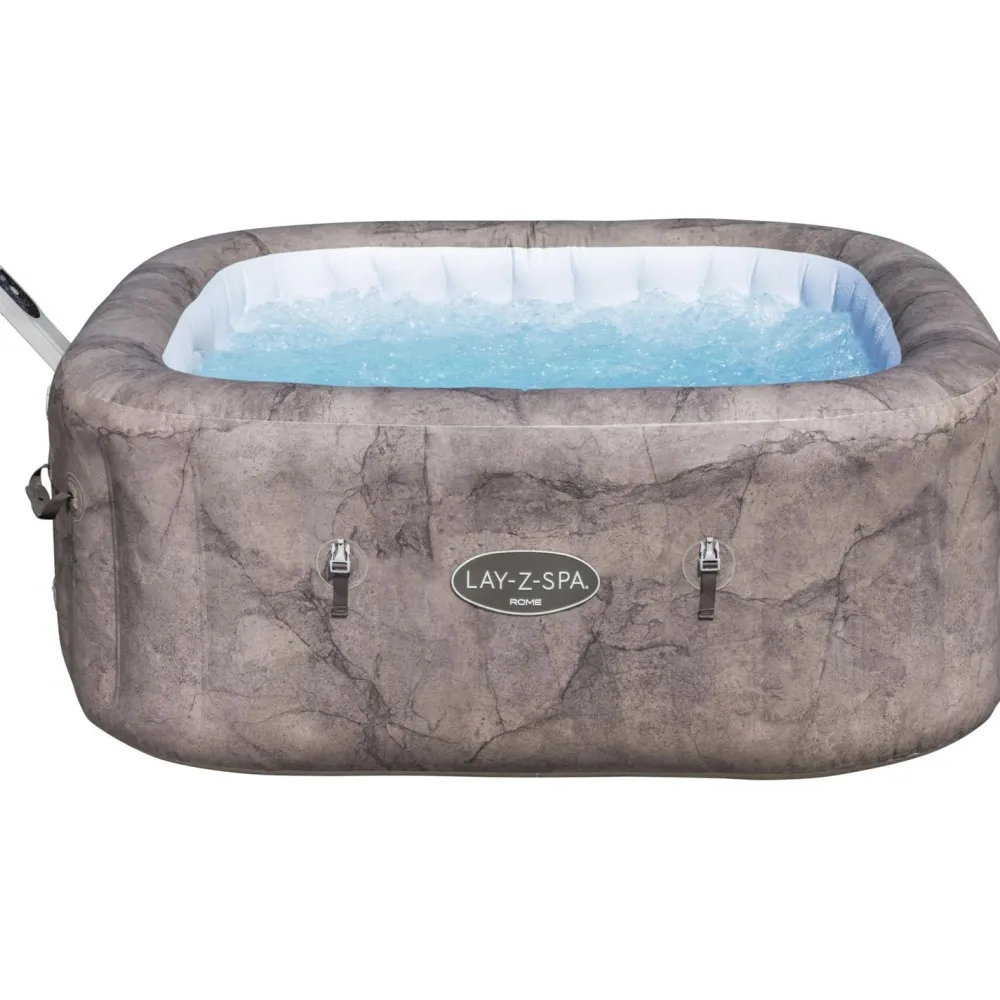 Discount Bestway Ulkoporeallas Lay-Z-Spa Rome Ultrafit Smart Airjet, 6 hlöä, 140 suutinta