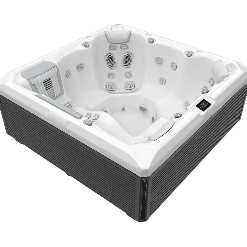 Hot Wellis Ulkoporeallas Atlas Life Essential, 6 hlöä, 43 suutinta, harmaa/valkoinen