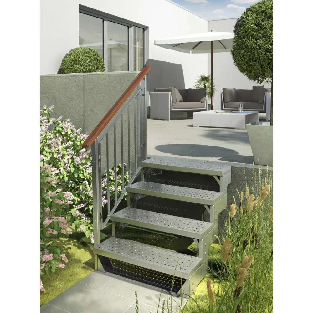 Clearance Dolle Ulkoportaat Gardentop yhdellä kaiteella eri kokoja