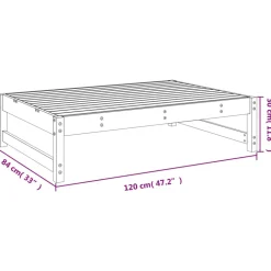 Sale FinePRICE Ulkorahi musta 120x80 cm, mänty