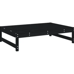 Sale FinePRICE Ulkorahi musta 120x80 cm, mänty