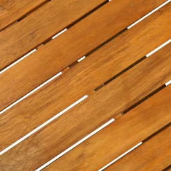 Clearance FinePRICE Ulkoruokailuryhmä, akaasiapuu, erilaisia sarjavaihtoehtoja