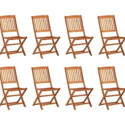 Clearance FinePRICE Ulkoruokailuryhmä, akaasiapuu, erilaisia sarjavaihtoehtoja