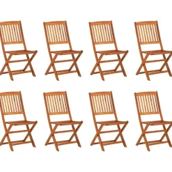 Clearance FinePRICE Ulkoruokailuryhmä, akaasiapuu, erilaisia sarjavaihtoehtoja