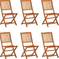 Clearance FinePRICE Ulkoruokailuryhmä, akaasiapuu, erilaisia sarjavaihtoehtoja