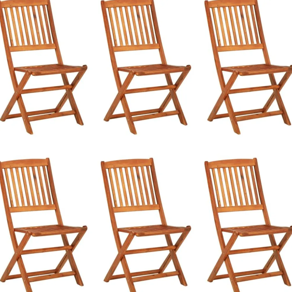 Clearance FinePRICE Ulkoruokailuryhmä, akaasiapuu, erilaisia sarjavaihtoehtoja
