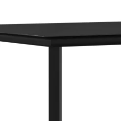 Clearance FinePRICE Ulkoruokailuryhmä polyrottinki ja teräs, 3-osainen