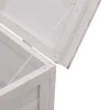 Sale FinePRICE Ulkosäilytyslaatikko valkoinen 150x50x56,5 cm, kuusi