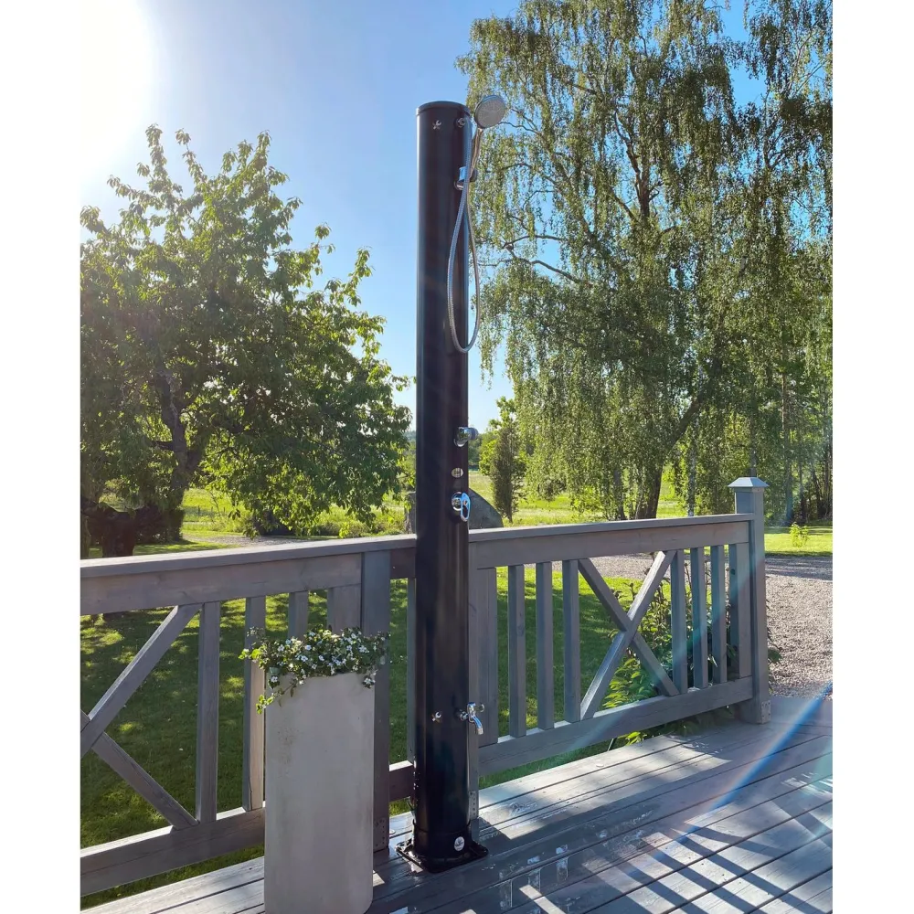 Clearance Demerx Ulkosuihku Sunny 40L, aurinkolämmitteinen, käsisuihkulla