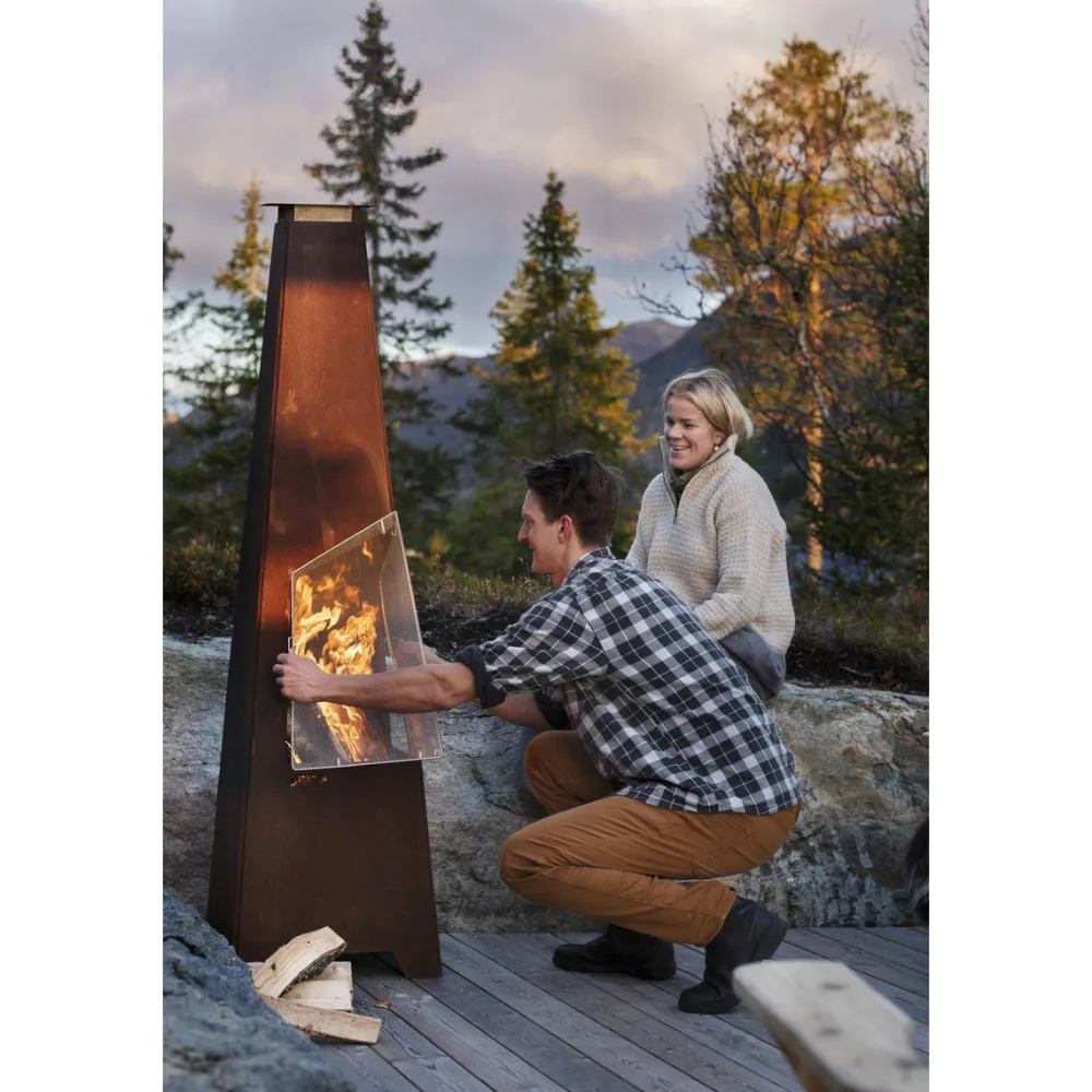 Outlet Espegard Ulkotakka 180, 180cm, corten-teräs