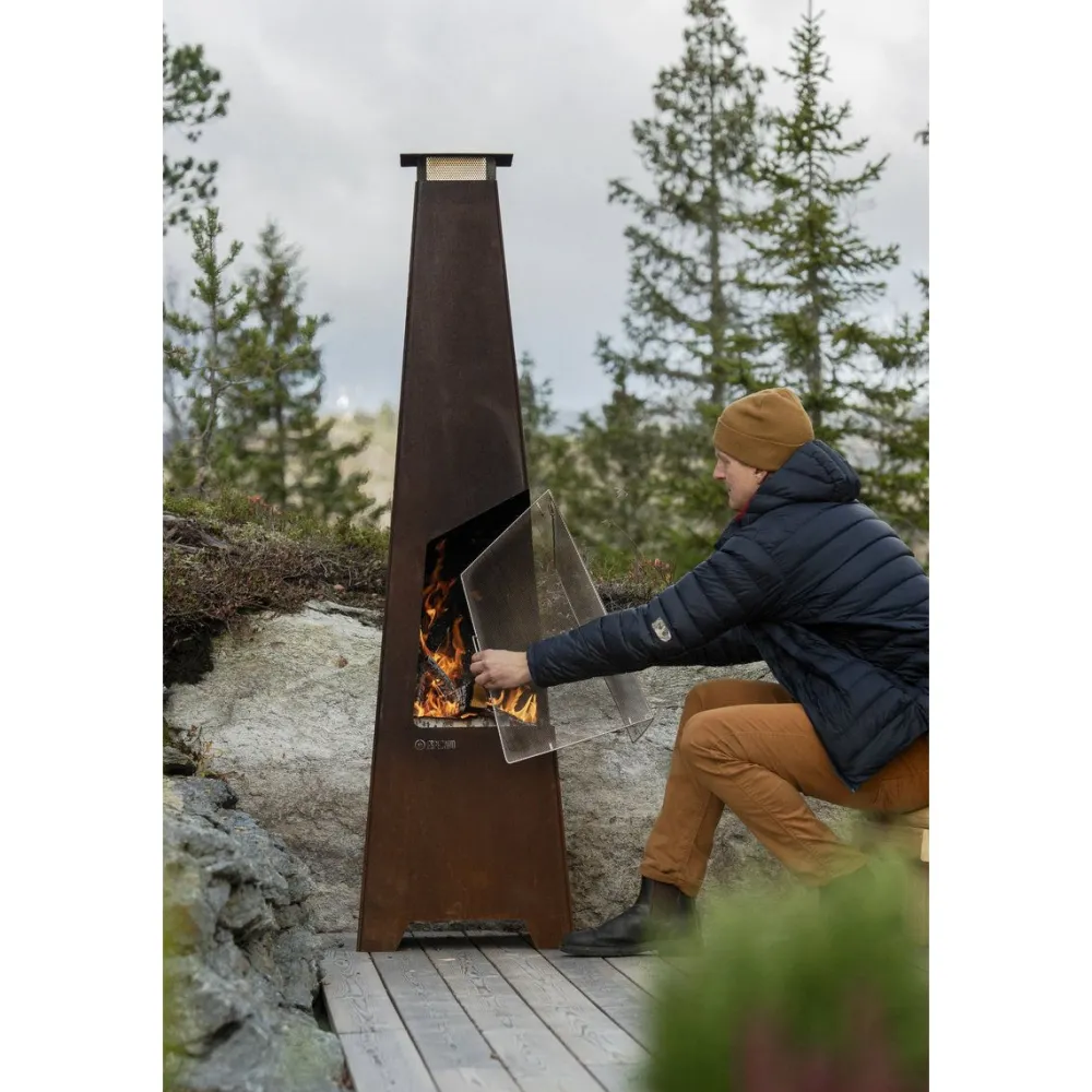 Outlet Espegard Ulkotakka 180, 180cm, corten-teräs