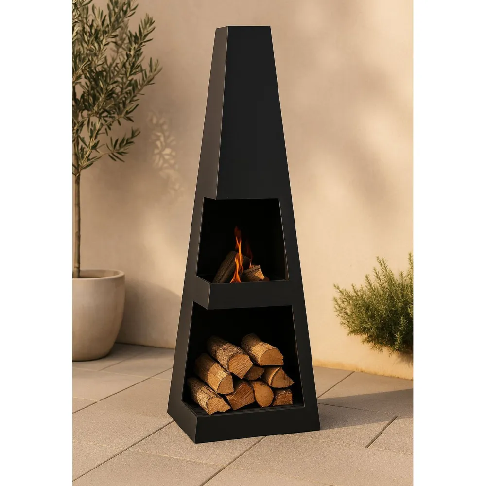 Outlet Venture Home Ulkotakka Bastian Fire musta