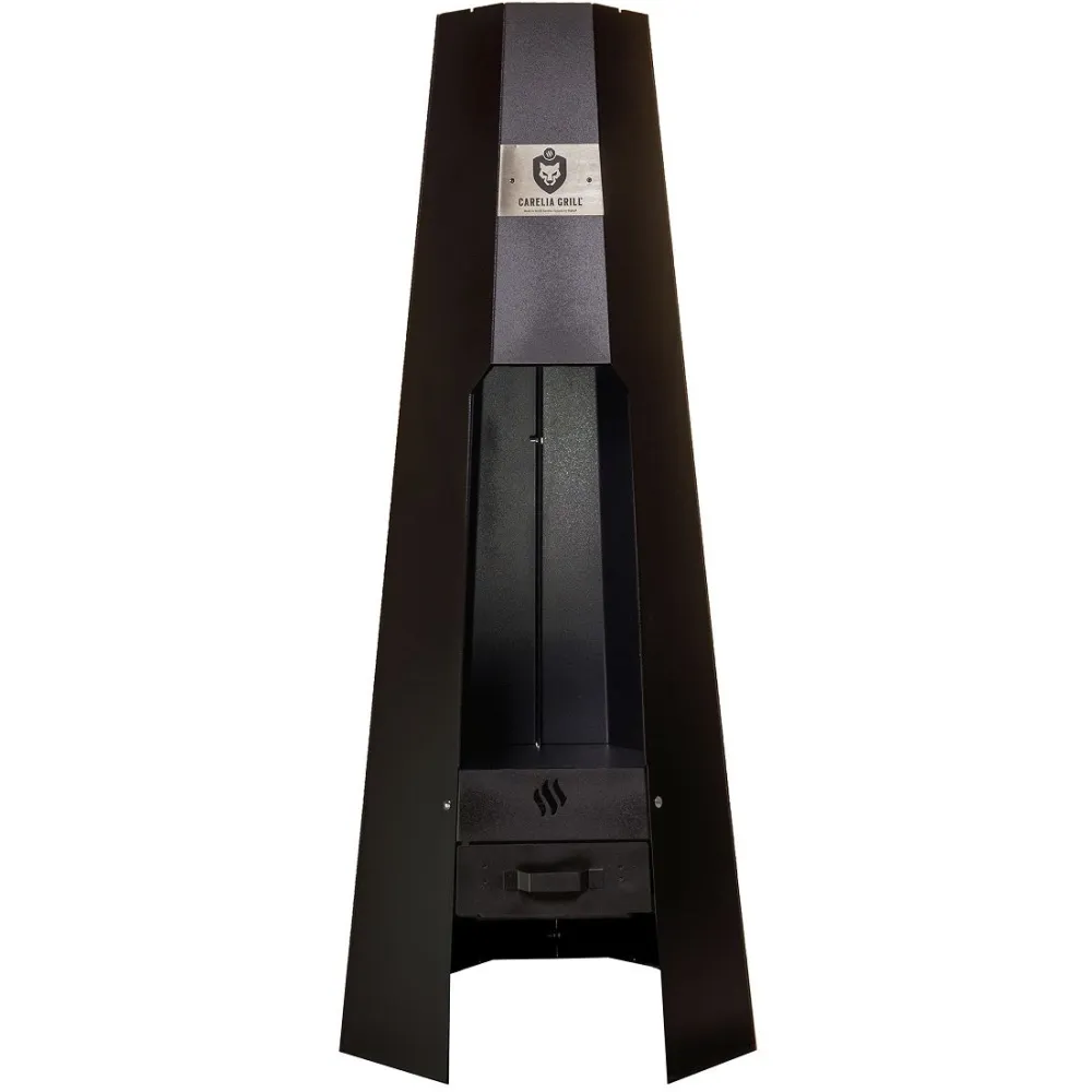 Outlet Carelia Grill Ulkotulisija ® A-Fire 1500x600x600 mm musta