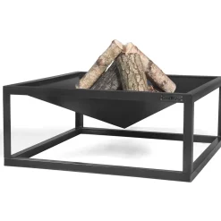 Outlet Gop Ulkotulisija CookKing Kantikas, 70x70 cm, teräs, musta