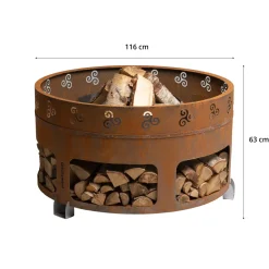 Hot GrillSymbol Ulkotulisija Antigo, Ø116cm