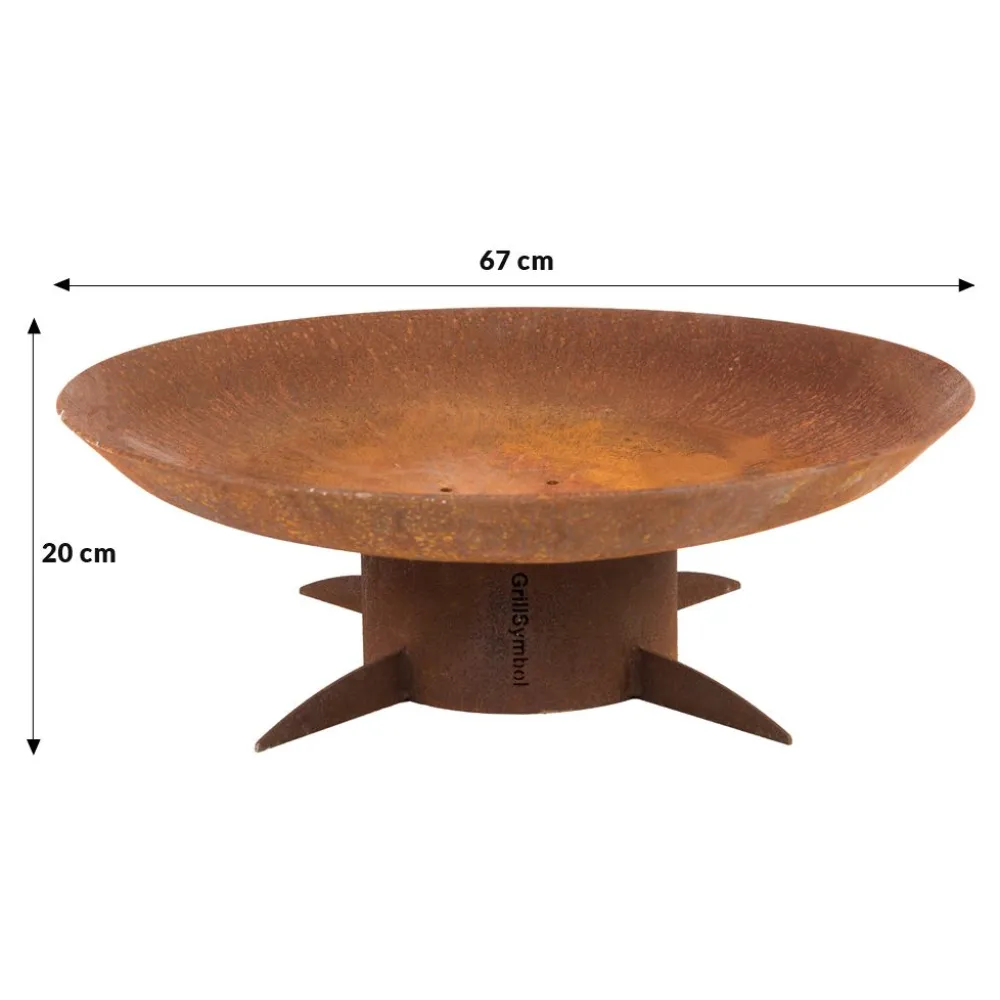 Discount GrillSymbol Ulkotulisija Chiaro, Ø67cm