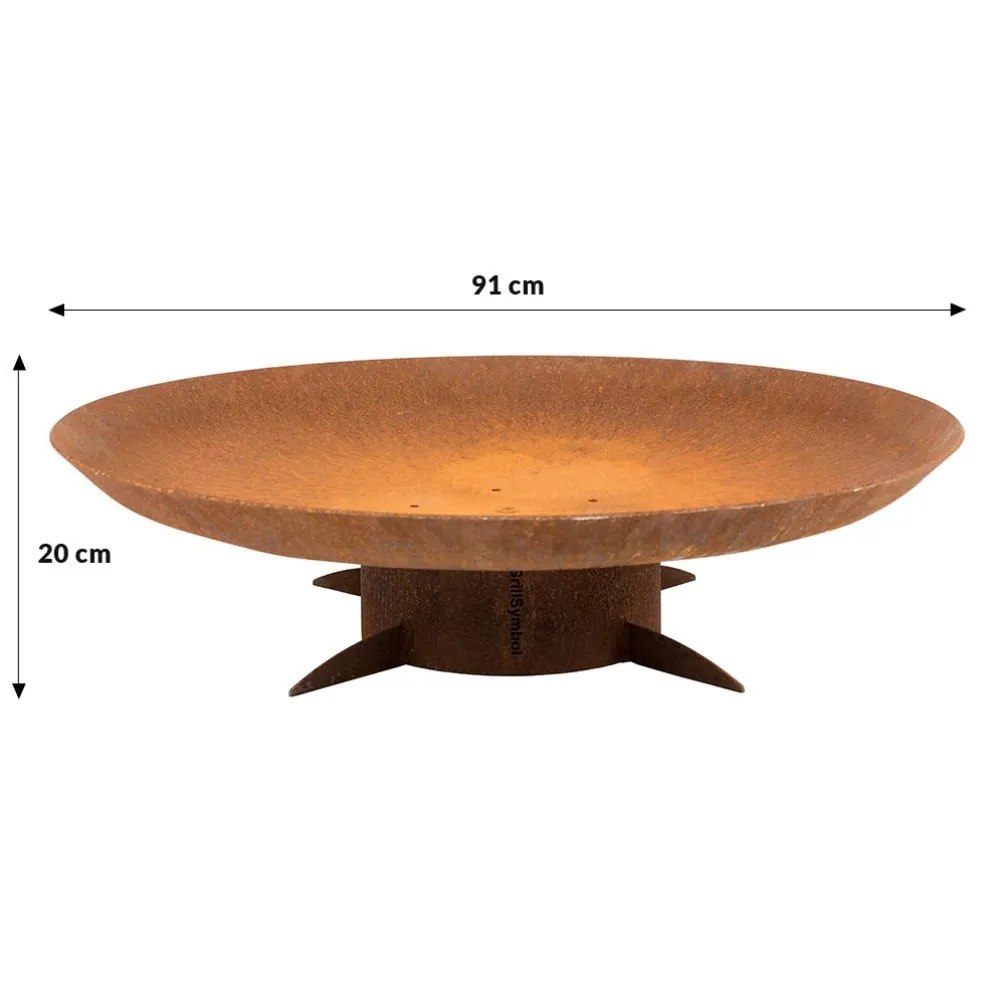 Discount GrillSymbol Ulkotulisija Chiaro XL, Ø91cm