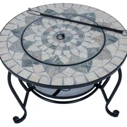Outlet Home4you Ulkotulisija MOSAIC 60x60xK45 cm, beige