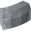 Rudus Upotettava reunakivi H14 kaarre R1000 kupera 523x170x300 mm sileä harmaa