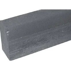 Discount Rudus Upotettava reunakivi H1 suora 1000x170x300 mm sileä harmaa