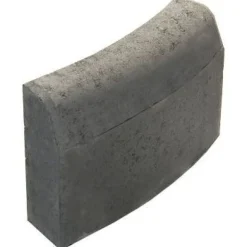 Best Rudus Upotettava reunakivi J7 kaarre R1000 kupera 500x110x300 mm sileä harmaa