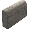 Clearance Rudus Upotettava reunakivi J2 suora 500x110x300 mm sileä harmaa