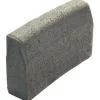 Hot Rudus Upotettava reunakivi J55 kaarre R3000 kovera 500x110x300 mm sileä harmaa