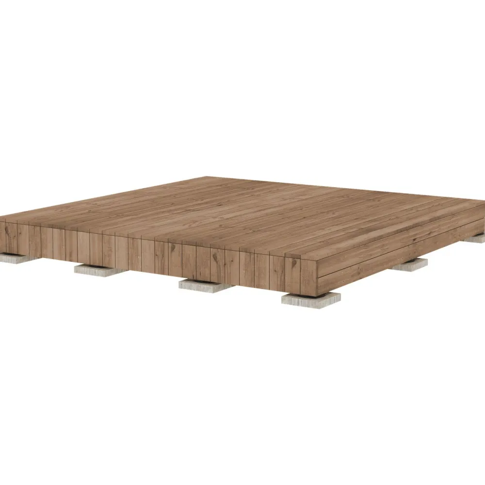 Discount PatioNord Valmisterassi PatioN°rd Aava, 2x3m, kestopuu