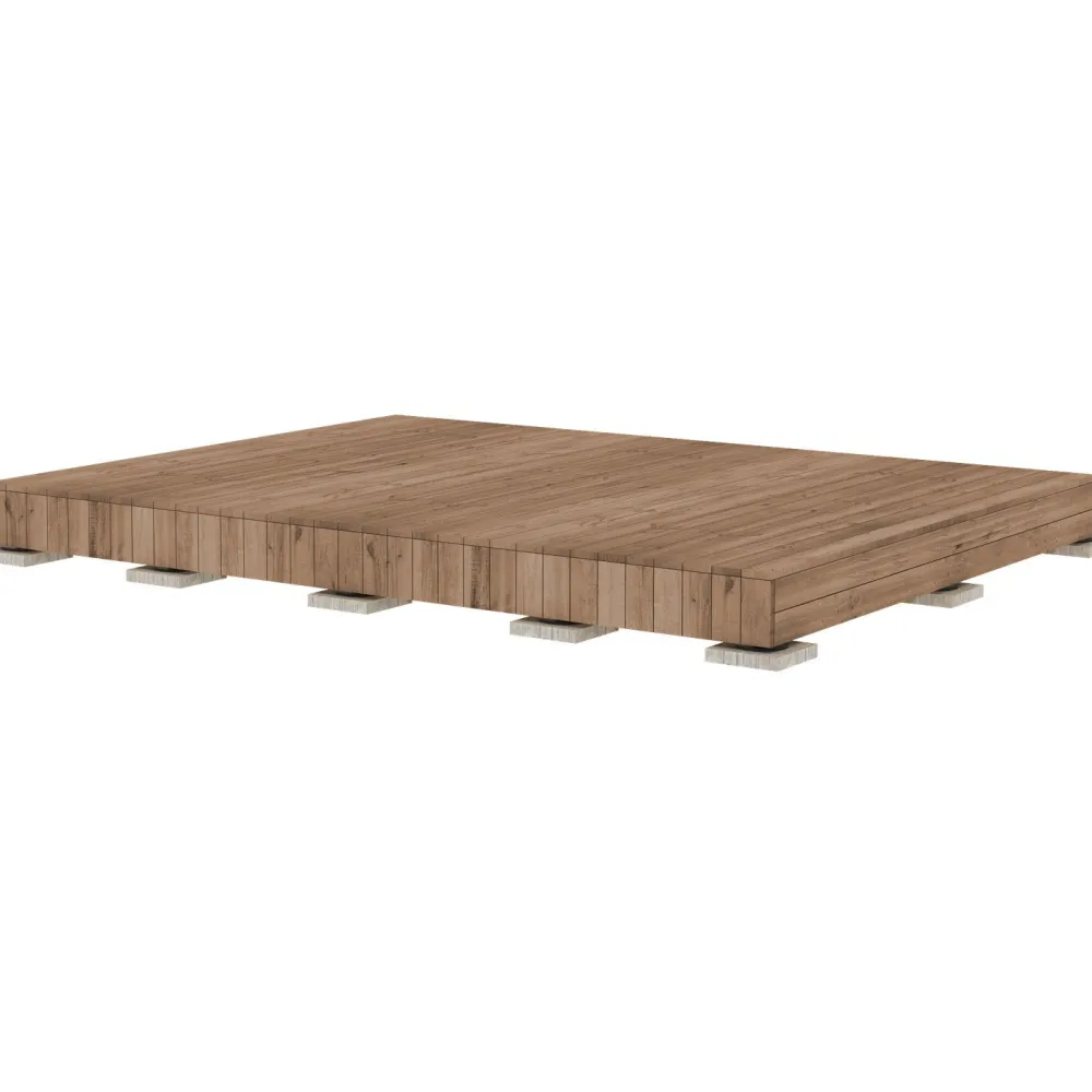 PatioNord Valmisterassi PatioN°rd Aava, 3x4m, kestopuu