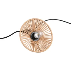 Outlet Trio Valoketju Chain 6m E27x10, paperinaruvarjostin, mattamusta/ruskea
